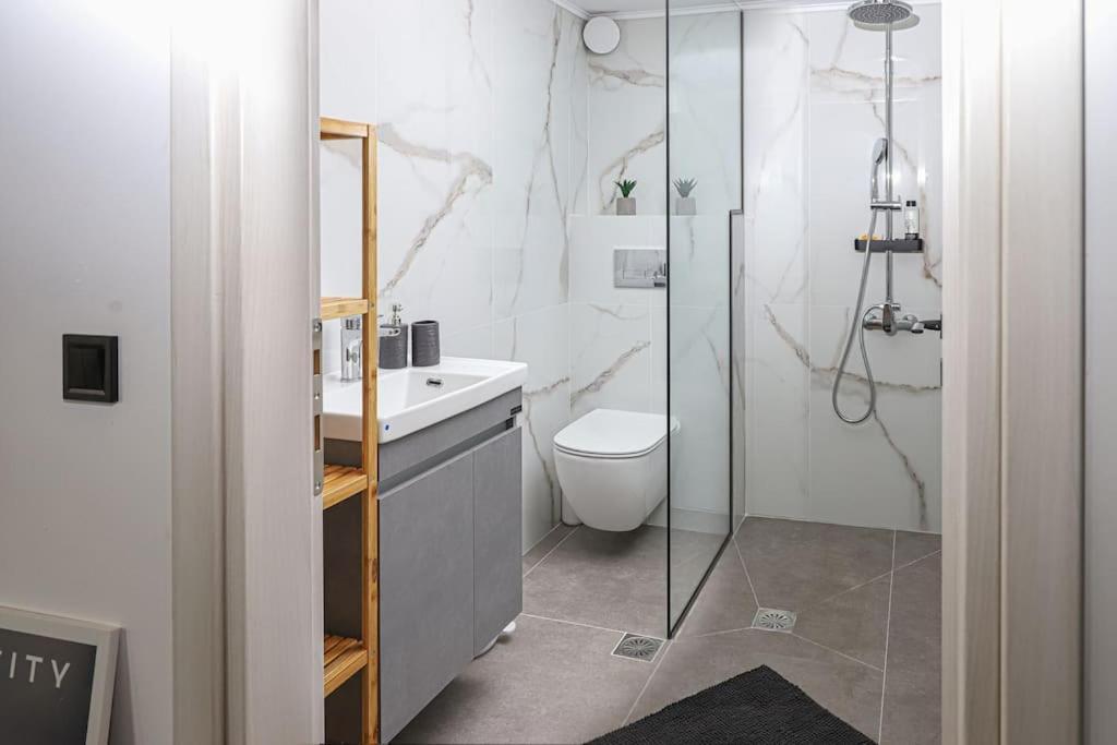 Ammira Mare Apartment Agia Pelagia Eksteriør bilde